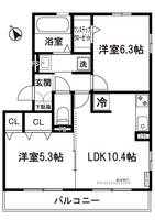 物件の間取り画像