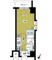 東京都渋谷区本町1(マンション)の賃貸物件の間取り