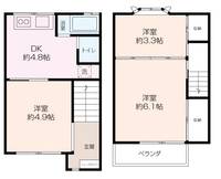 神奈川県藤沢市石川4(一戸建)の賃貸物件の間取り