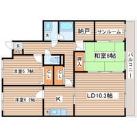 物件の間取り画像