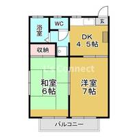 ロマネB棟の間取り