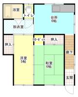 物件の間取り画像