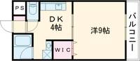 ルミエールMORIの間取り