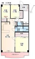 物件の間取り画像