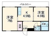 物件の間取り画像
