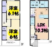 物件の間取り画像