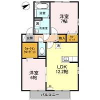 リビングタウン宇多津 B棟の間取り