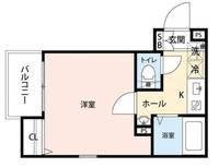 グランクオール東日暮里の間取り