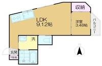 東京都世田谷区松原5(アパート)の賃貸物件の間取り