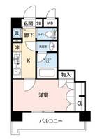 マイキャッスル新高円寺の間取り