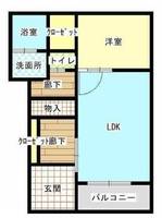 物件の間取り画像