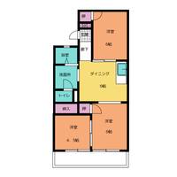 メゾン大平Bの間取り