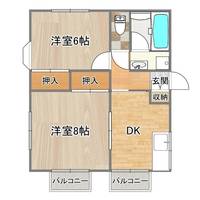 キャッスル藤咲の間取り