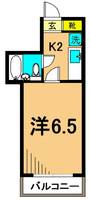 ルーブル大井町の間取り
