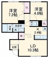 物件の間取り画像