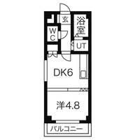 北海道札幌市中央区宮の森四条5(マンション)の賃貸物件の間取り