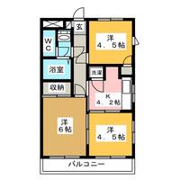 エクレール上星川の間取り