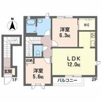 ブランシェNの間取り
