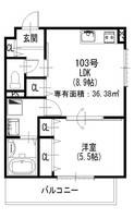物件の間取り画像