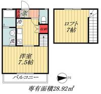 物件の間取り画像