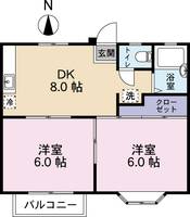 物件の間取り画像