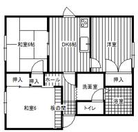 物件の間取り画像