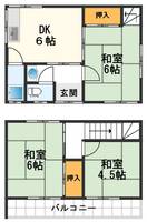 物件の間取り画像