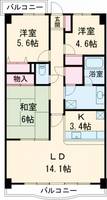 物件の間取り画像