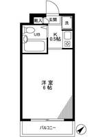 スカイコート後楽園3の間取り