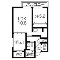 北海道札幌市中央区南八条西13(マンション)の賃貸物件の間取り