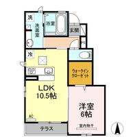 東京都練馬区旭町1(アパート)の賃貸物件の間取り