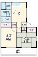 コーポKJM-B棟の間取り