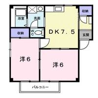 広島県福山市瀬戸町大字地頭分(アパート)の賃貸物件の間取り