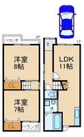 物件の間取り画像
