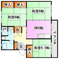 物件の間取り画像