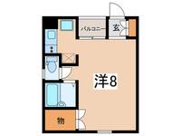 コルテ大手町Bの間取り