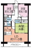 物件の間取り画像