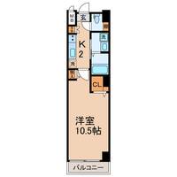 神奈川県横浜市神奈川区三ツ沢上町(マンション)の賃貸物件の間取り