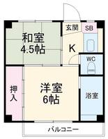 物件の間取り画像