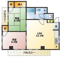 物件の間取り画像
