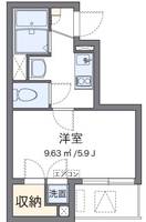 神奈川県横浜市西区南幸2(マンション)の賃貸物件の間取り