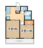 第2ワダコーポラスの間取り
