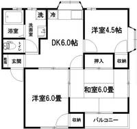 物件の間取り画像