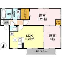 物件の間取り画像