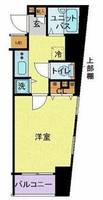 東京都港区六本木2(マンション)の賃貸物件の間取り