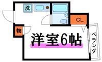メゾン山崎の間取り