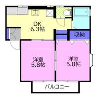 物件の間取り画像