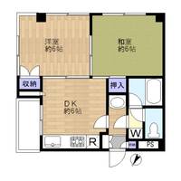 晴花マンションの間取り