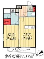 千葉県市川市湊(マンション)の賃貸物件の間取り