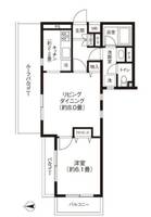 コスモスパジオ富士見台の間取り